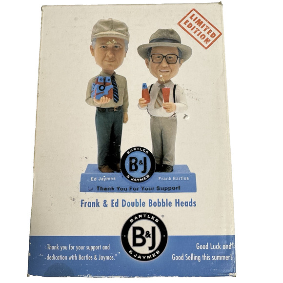 Frank & Ed/B & J Double Bobble Heads - Picture 1 of 5
